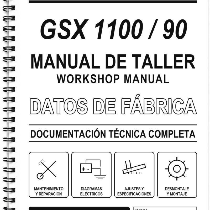 Manual de Taller Suzuki GSX 1100 / 90