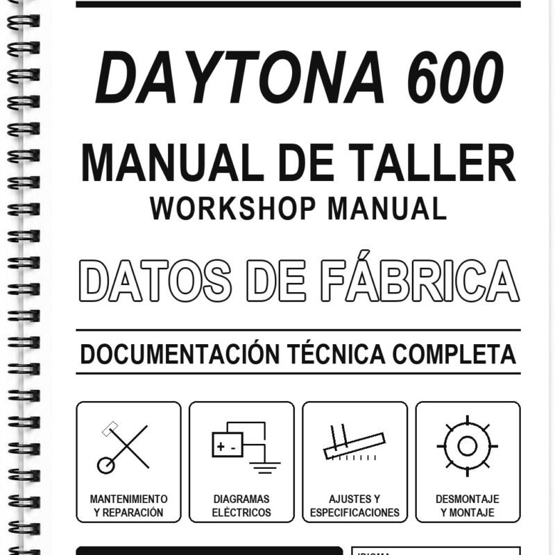 Manual de Taller Triumph DAYTONA 600