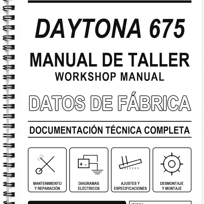 Manual de Taller Triumph DAYTONA 675