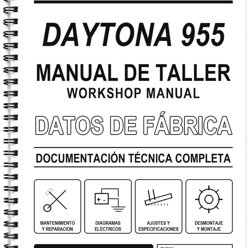 Manual de Taller Triumph DAYTONA 955