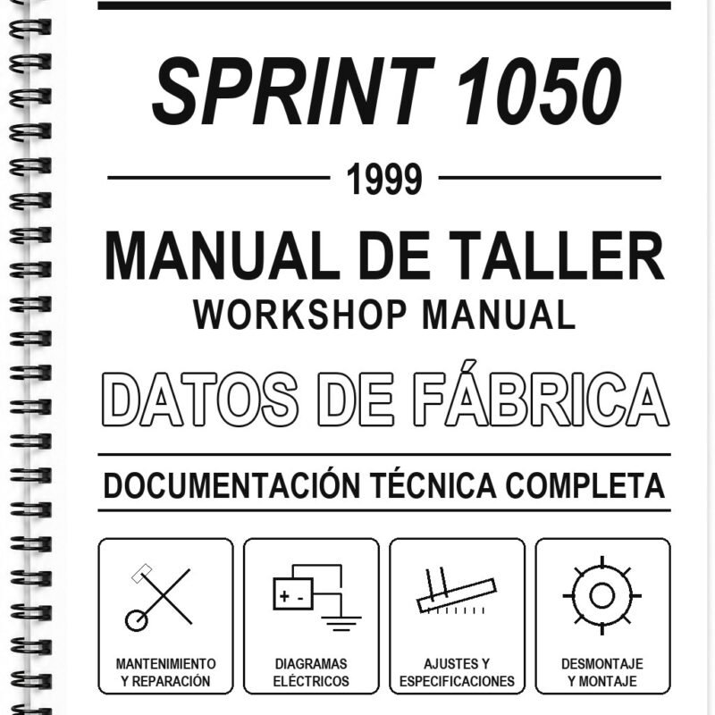 Manual de Taller Triumph SPRINT 1050 (1999) (Inglés)