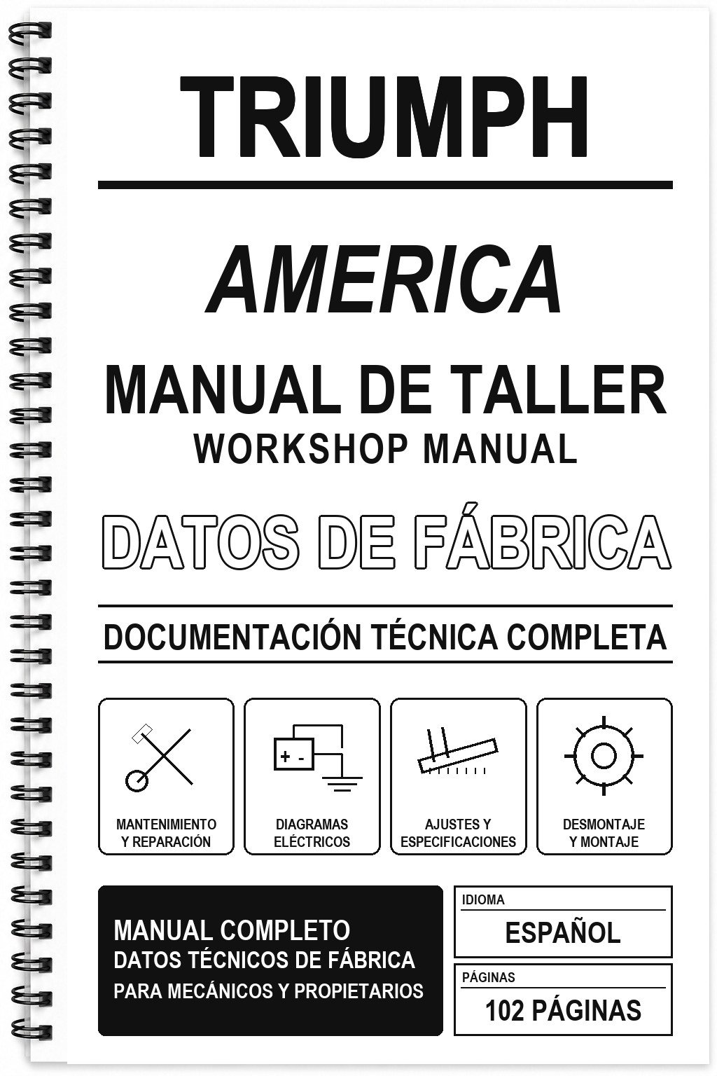 Manual de Taller Triumph AMERICA