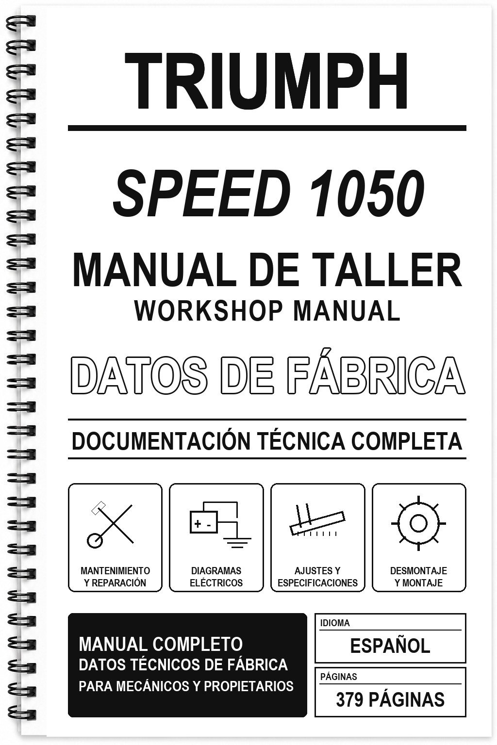Manual de Taller Triumph SPEED 1050