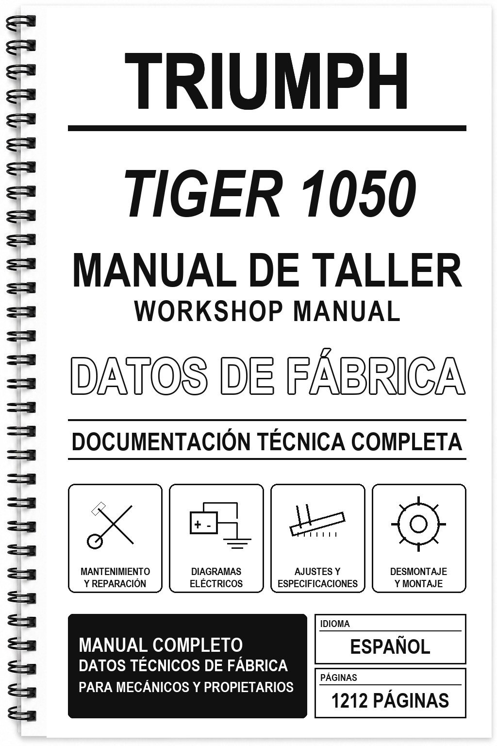Manual de Taller Triumph TIGER 1050