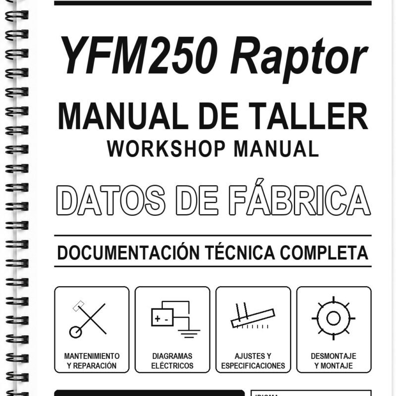Manual de Taller Yamaha YFM250 Raptor