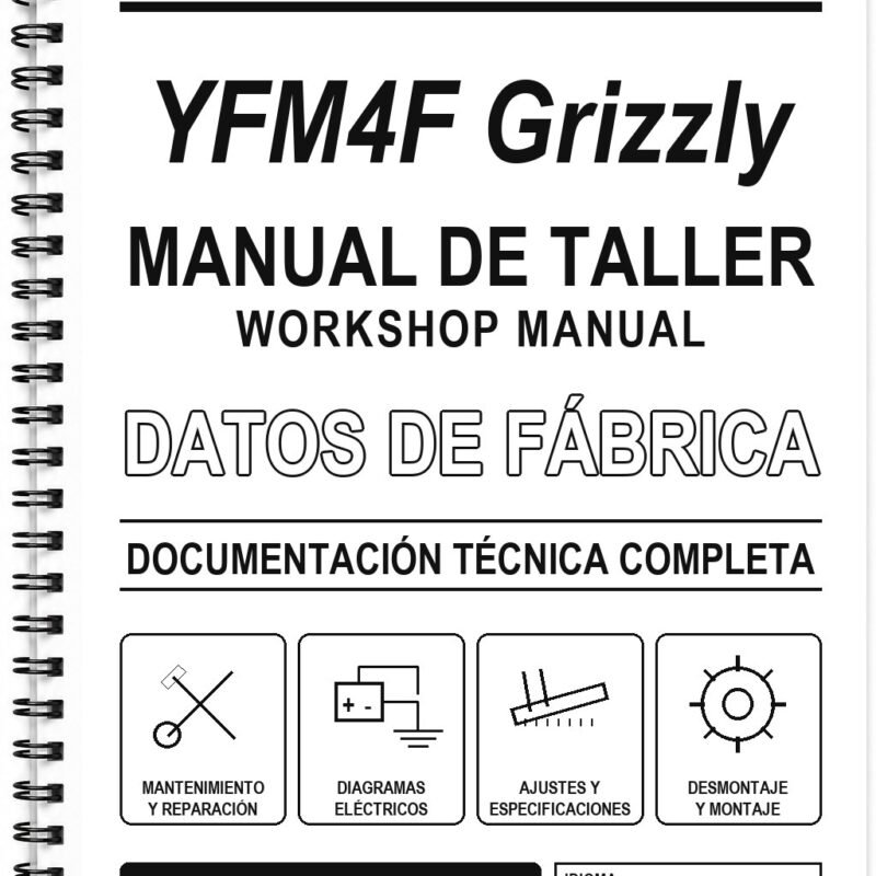 Manual de Taller Yamaha YFM4F Grizzly