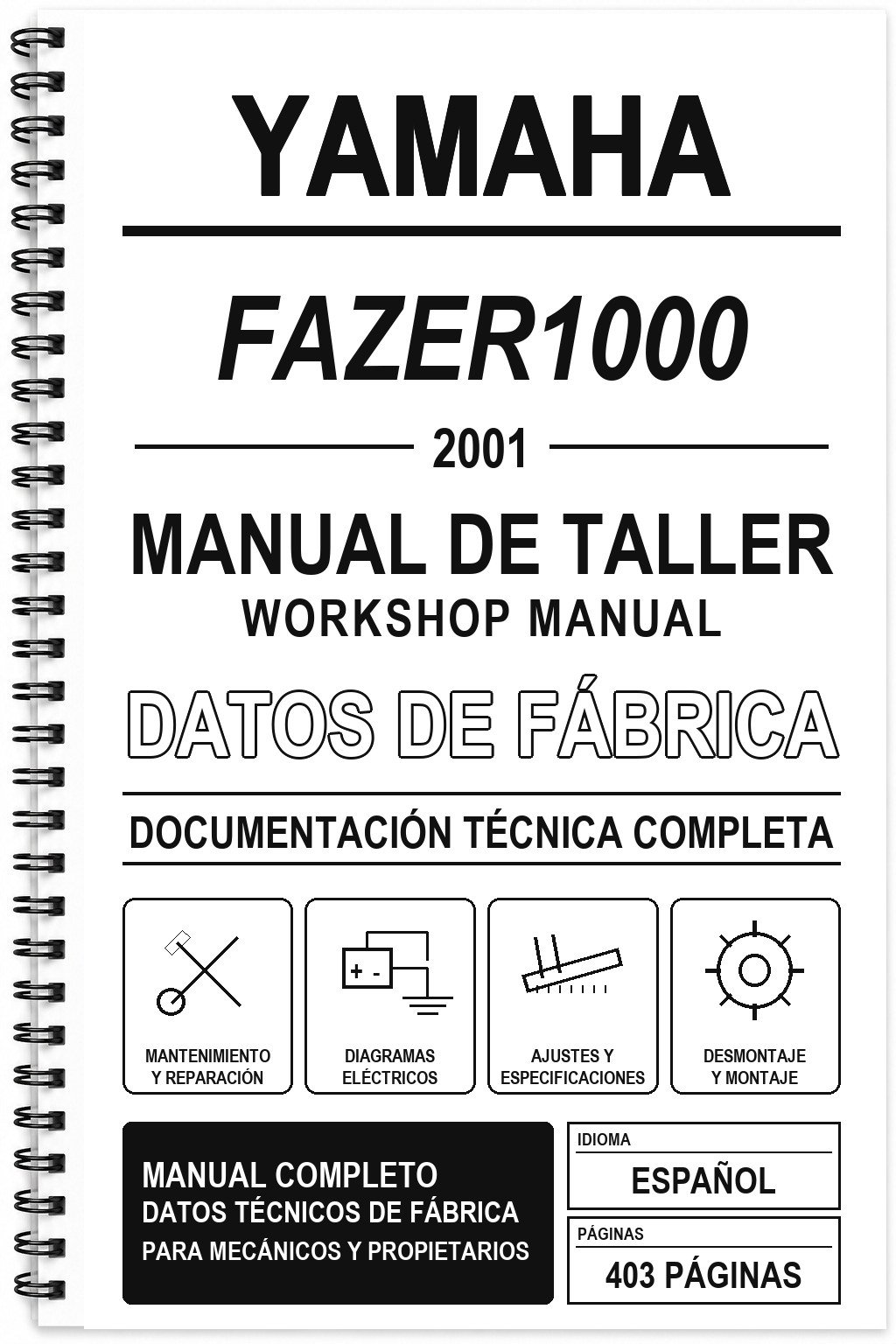 Manual de Taller Yamaha FAZER1000 (2001)