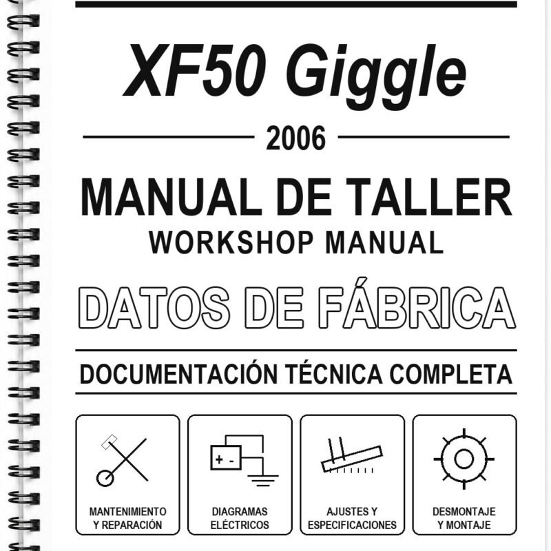 Manual de Taller Yamaha XF50 Giggle (2006)
