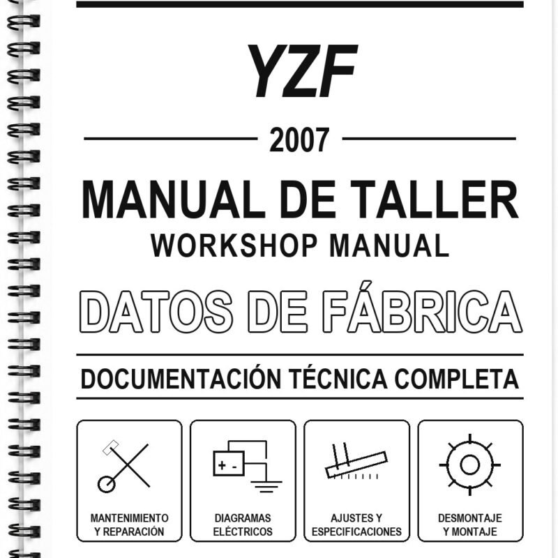 Manual de Taller Yamaha YZF (2007) – a25a0
