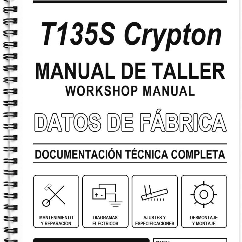 Manual de Taller Yamaha T135S Crypton