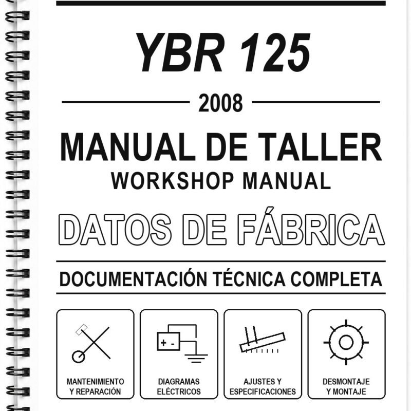 Manual de Taller Yamaha YBR 125 (2008)