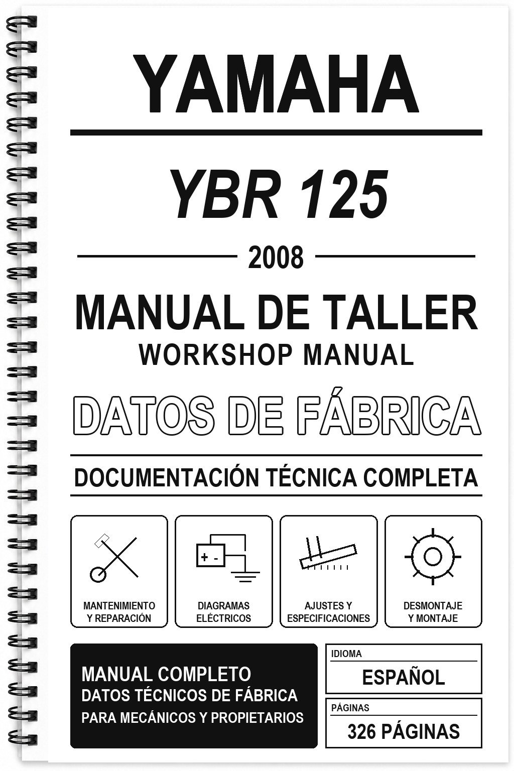 Manual de Taller Yamaha YBR 125 (2008)