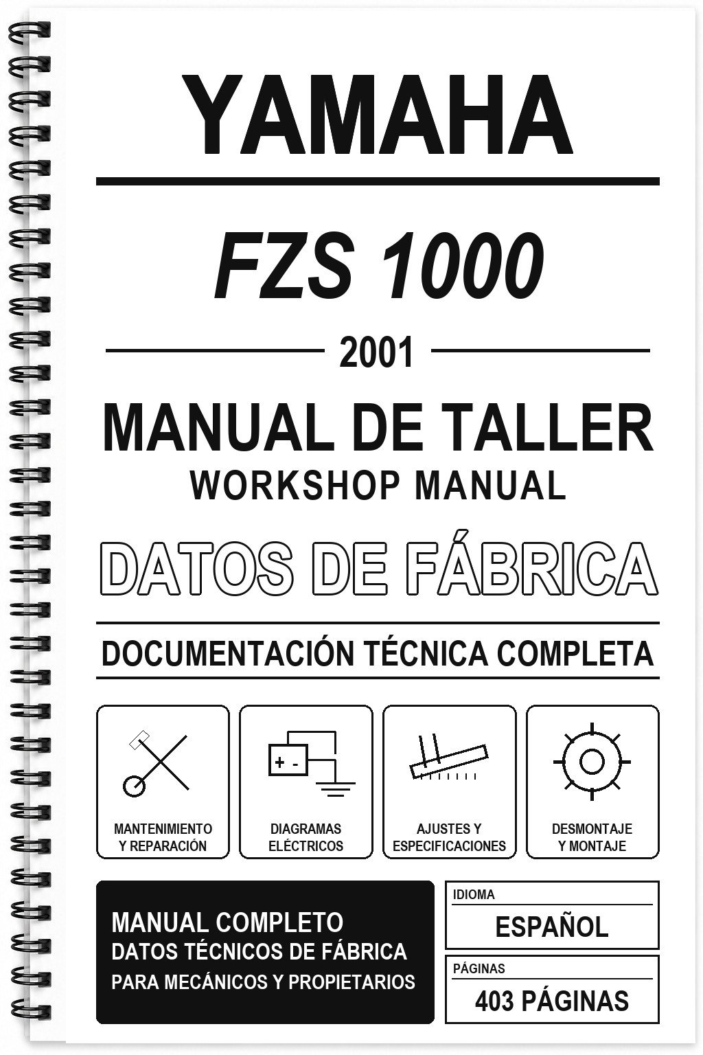 Manual de Taller Yamaha FZS 1000 (2001) – 293d0