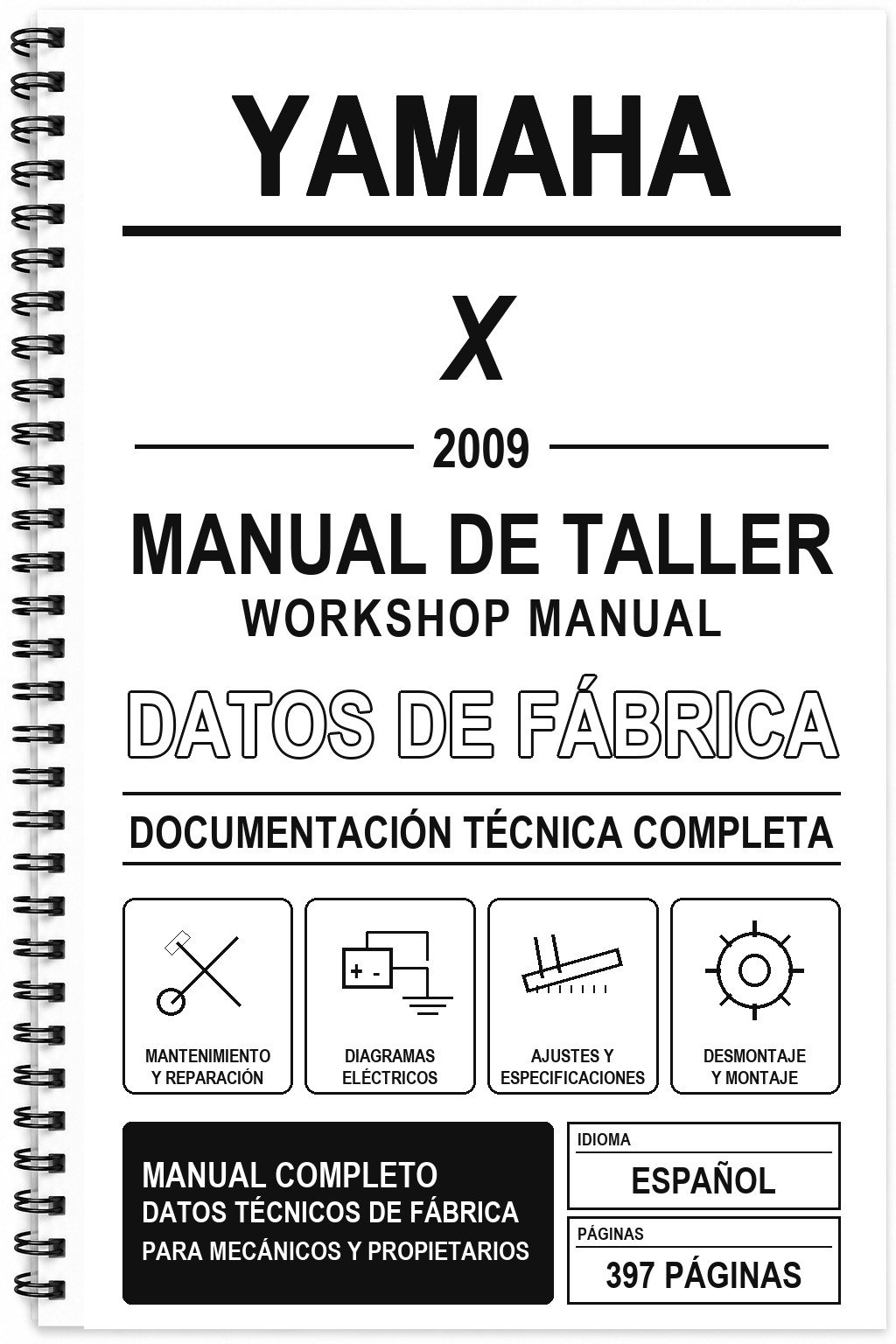 Manual de Taller Yamaha X-MAX (2009)