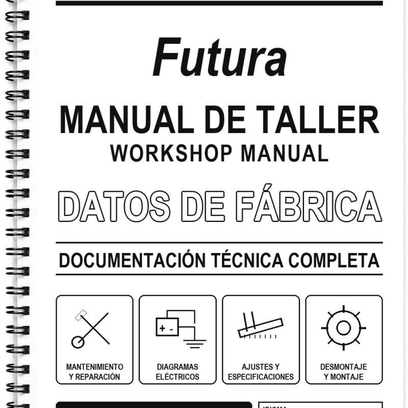 Manual de Taller Aprilia Futura (Inglés)