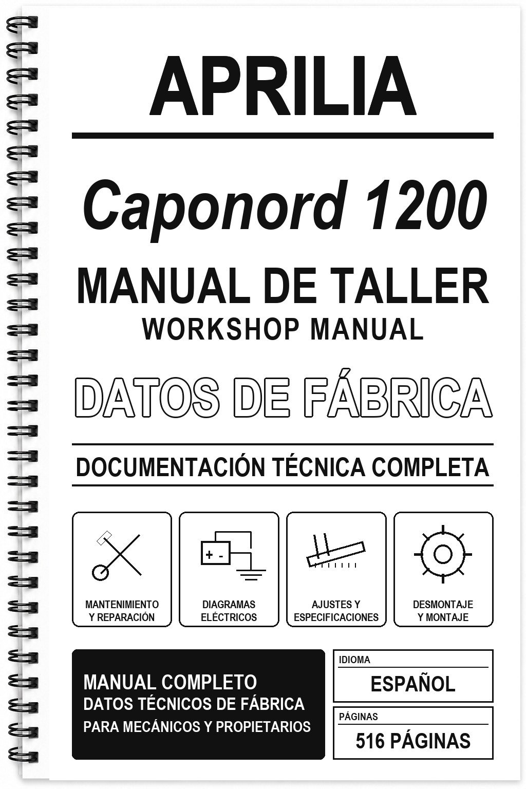 Manual de Taller Aprilia Caponord 1200