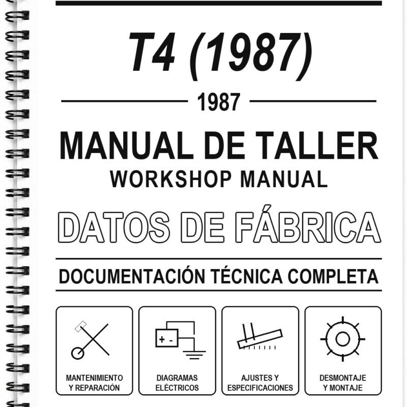 Manual de Taller Cagiva T4 (1987)