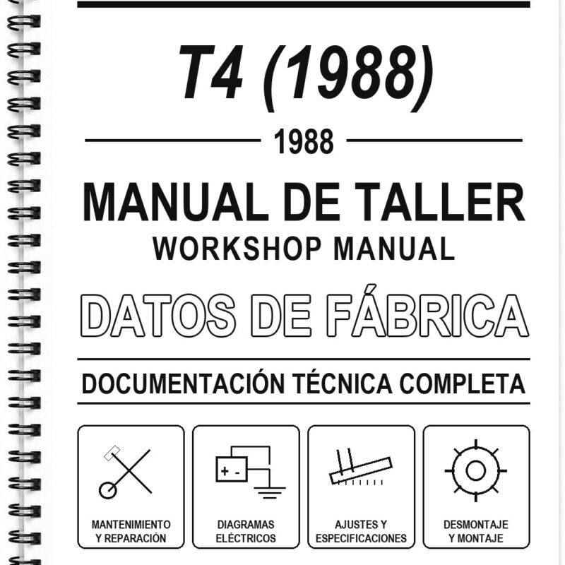 Manual de Taller Cagiva T4 (1988)
