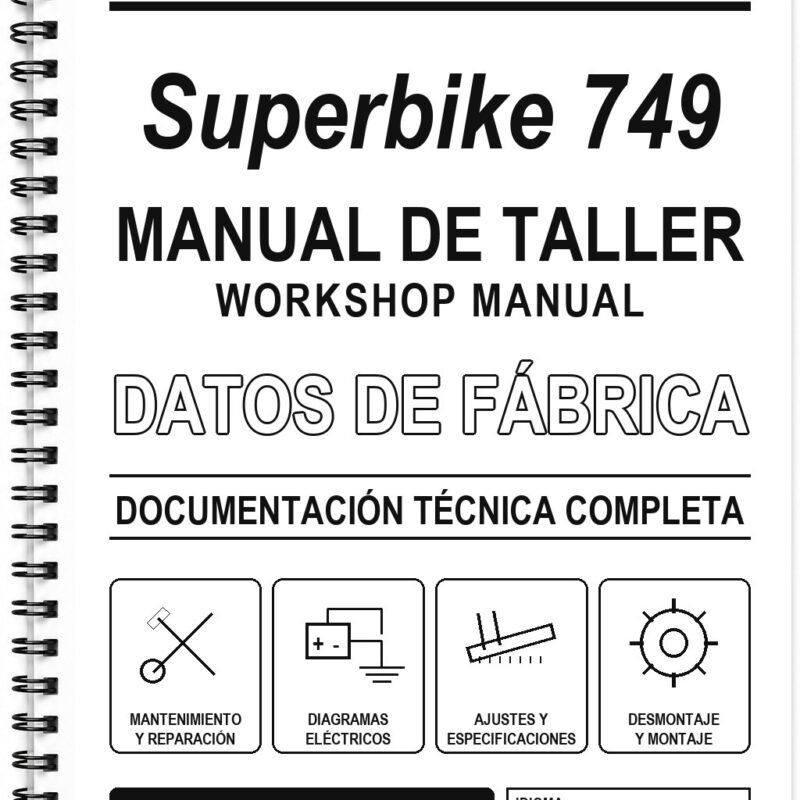 Manual de Taller Ducati Superbike 749