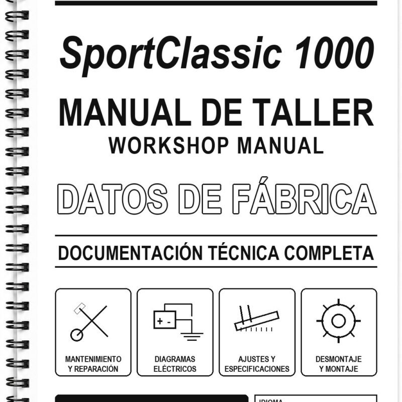 Manual de Taller Ducati SportClassic 1000