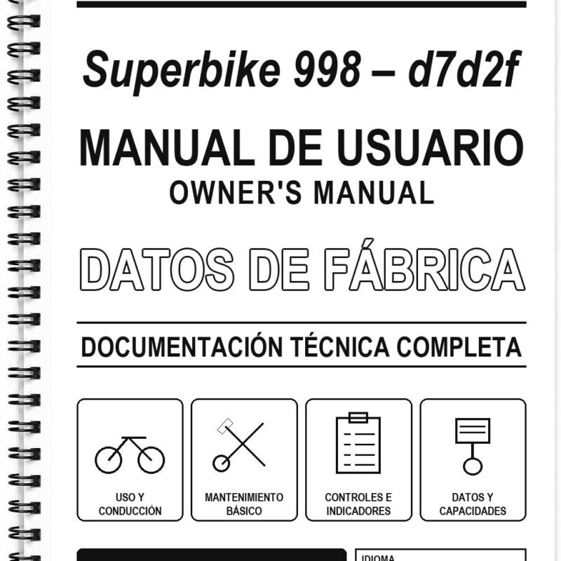Manual de Usuario Ducati Superbike 998 – d7d2f