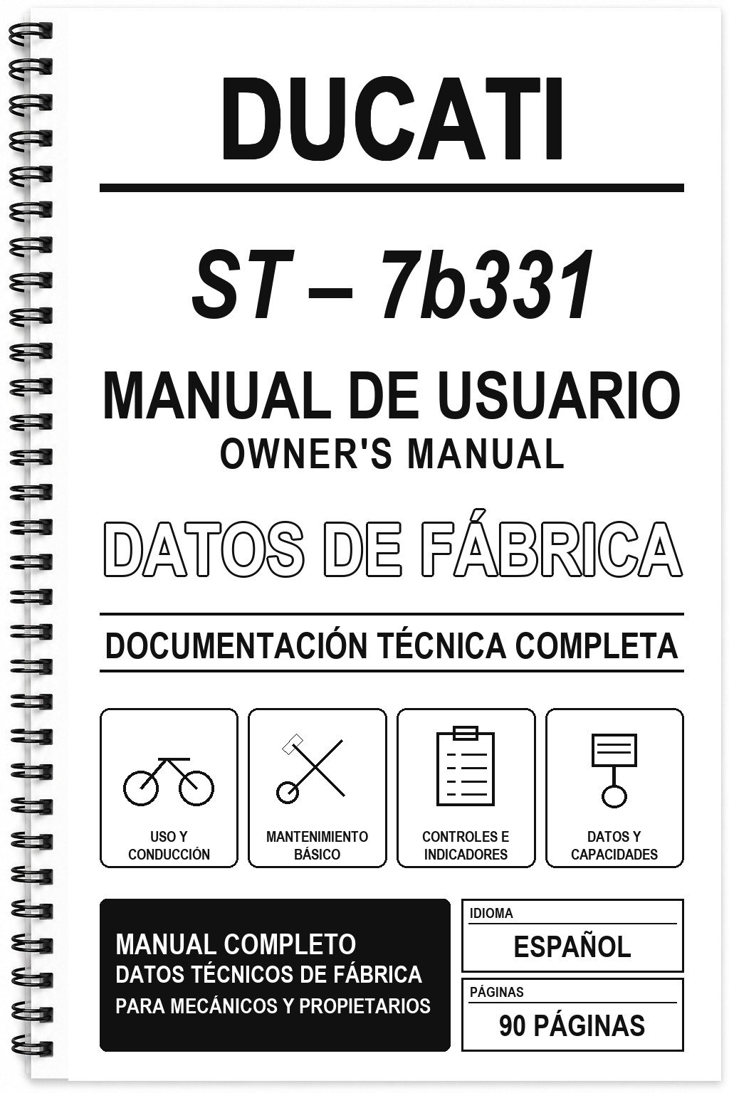 Manual de Usuario Ducati ST – 7b331