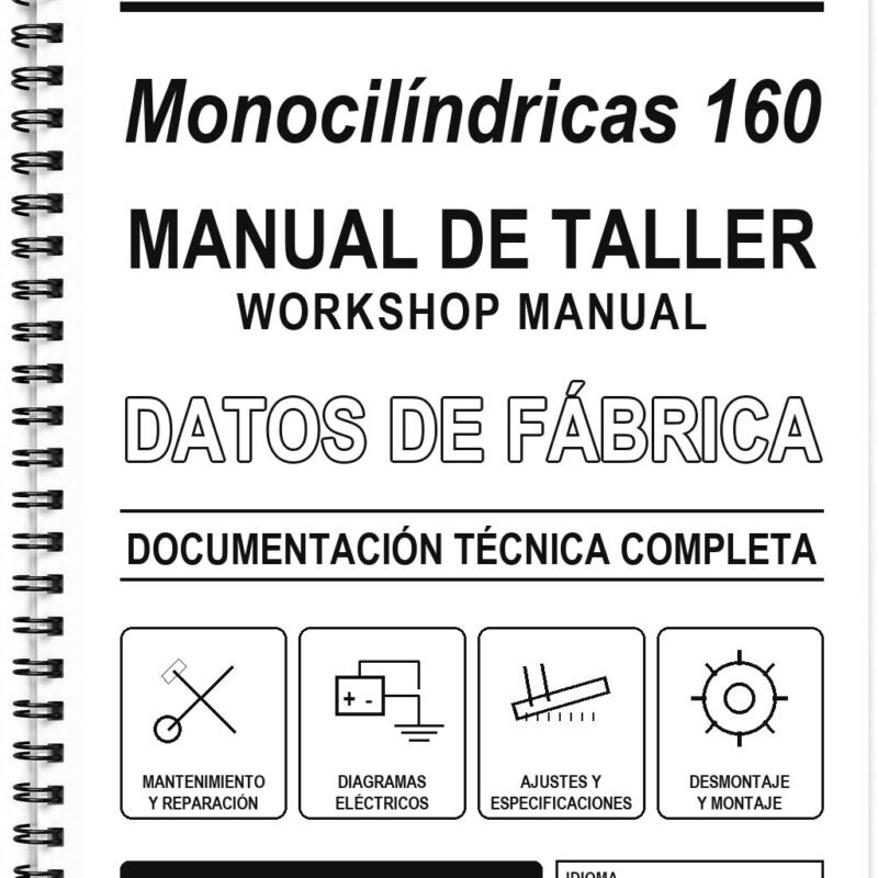 Manual de Taller Ducati Monocilíndricas 160