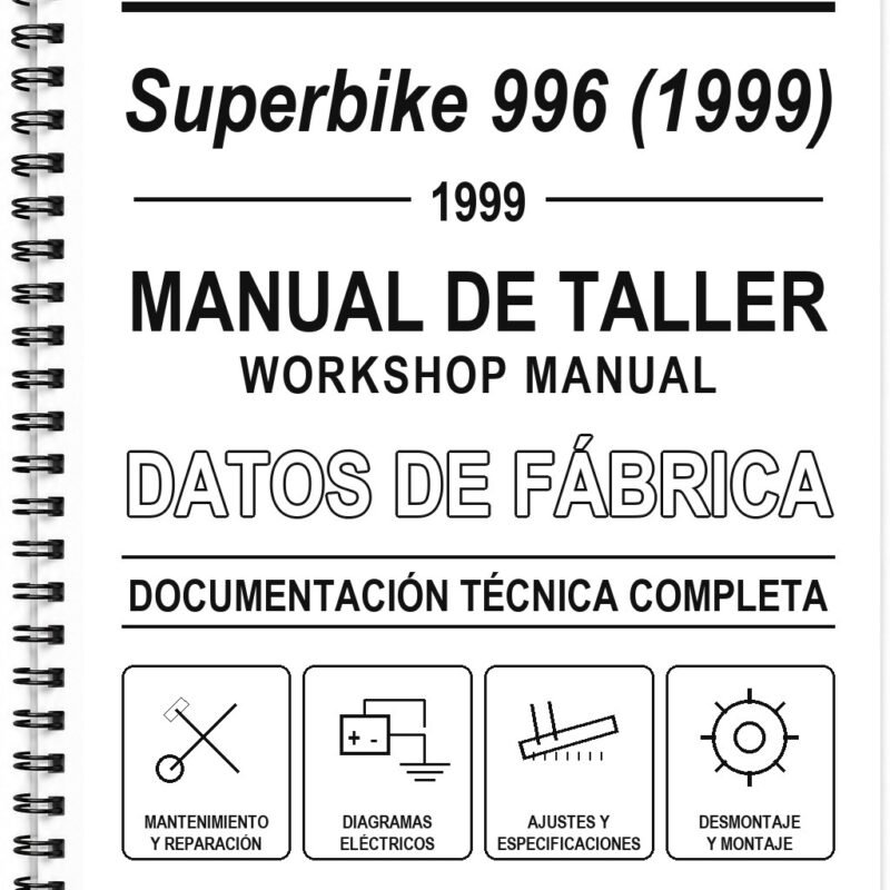 Manual de Taller Ducati Superbike 996 (1999)