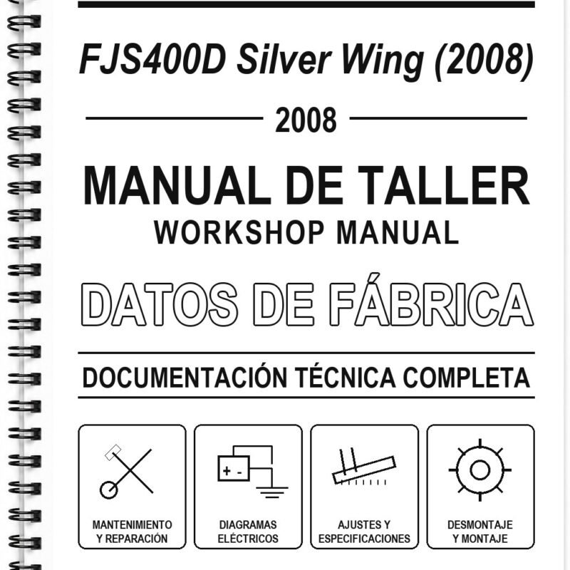 Manual de Taller Honda FJS400D Silver Wing (2008)
