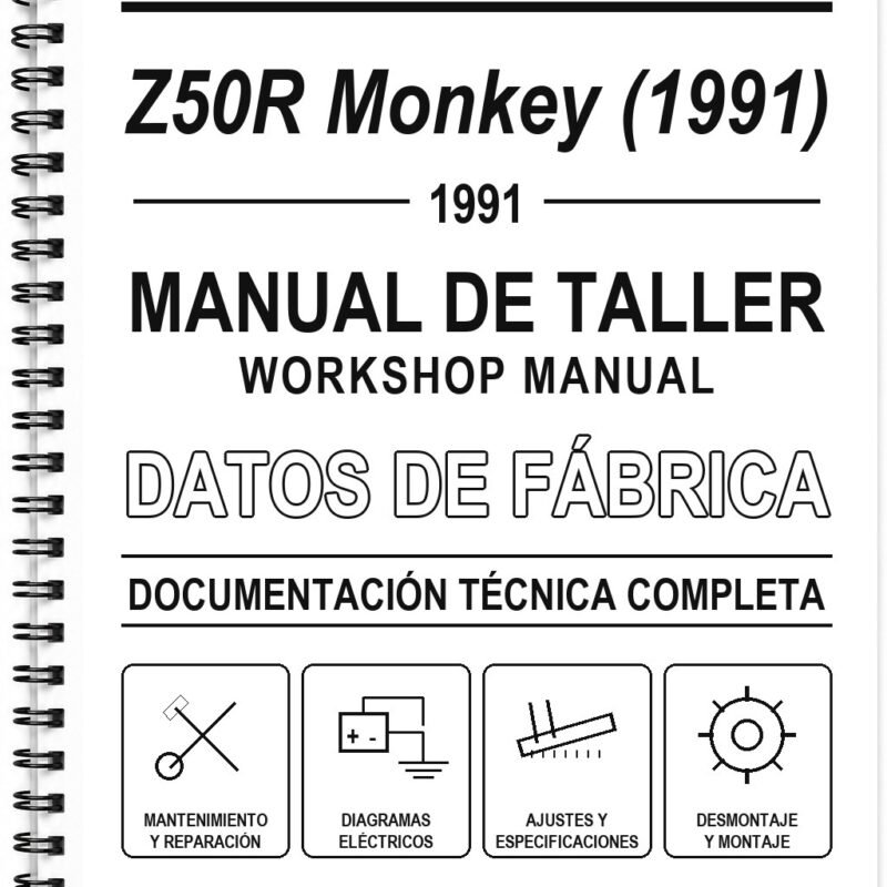 Manual de Taller Honda Z50R Monkey (1991)
