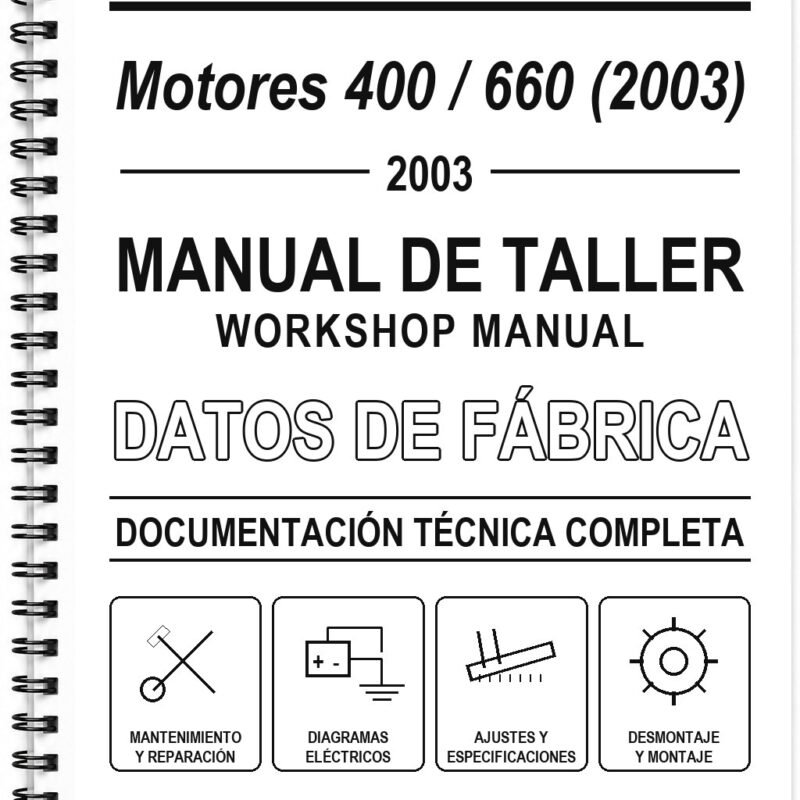Manual de Taller KTM Motores 400 / 660 (2003)