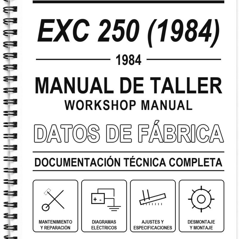 Manual de Taller KTM EXC 250 (1984)