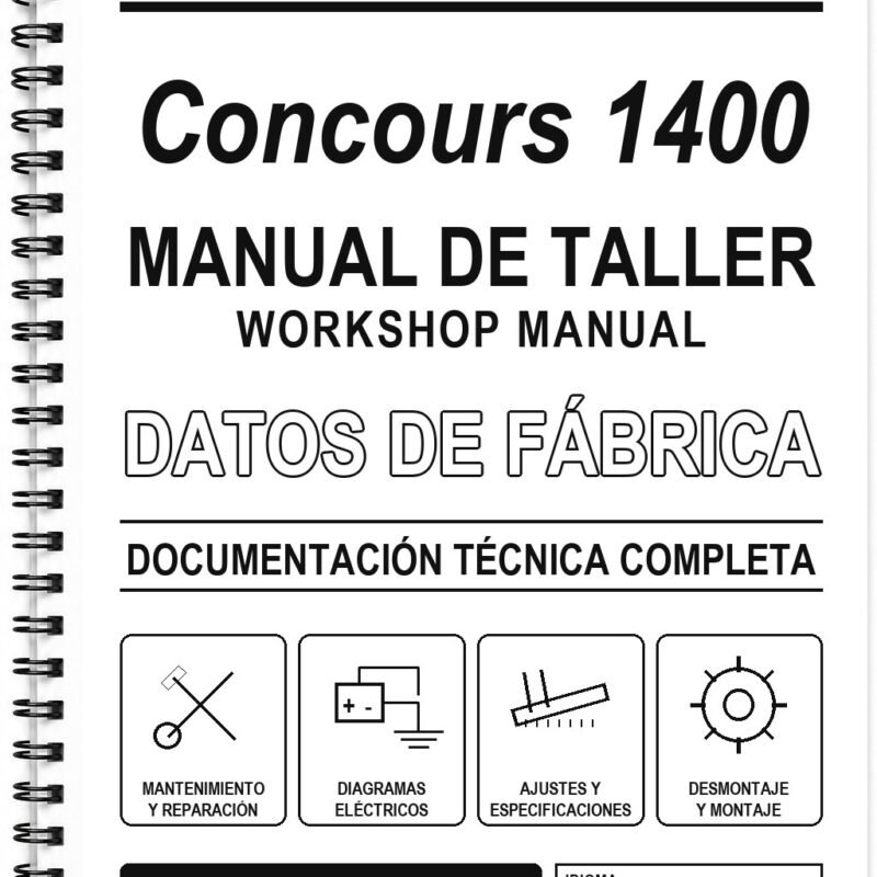 Manual de Taller Kawasaki Concours 1400