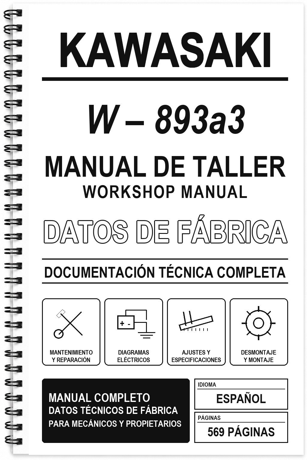 Manual de Taller Kawasaki W – 893a3