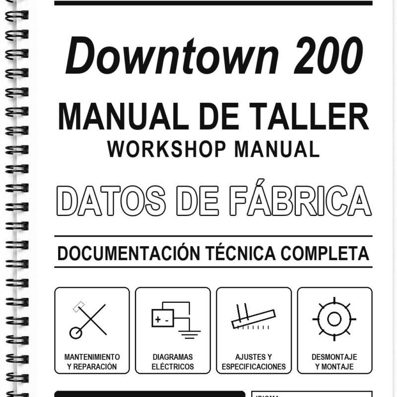 Manual de Taller Kymco Downtown 200