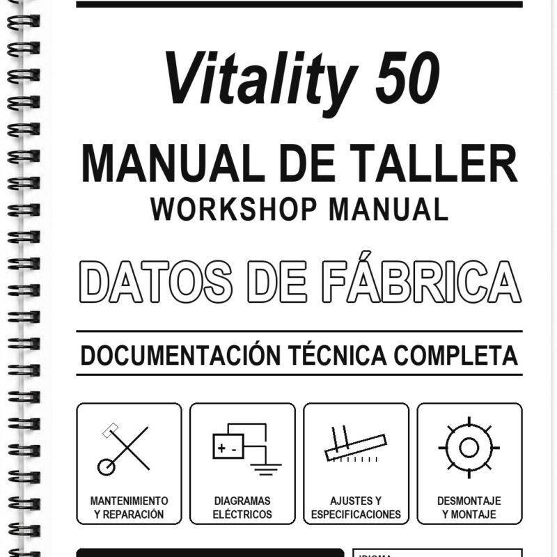 Manual de Taller Kymco Vitality 50