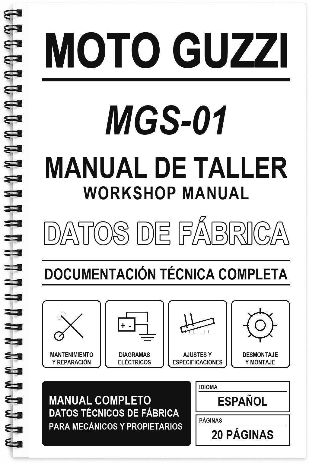 Manual de Taller Moto Guzzi MGS-01