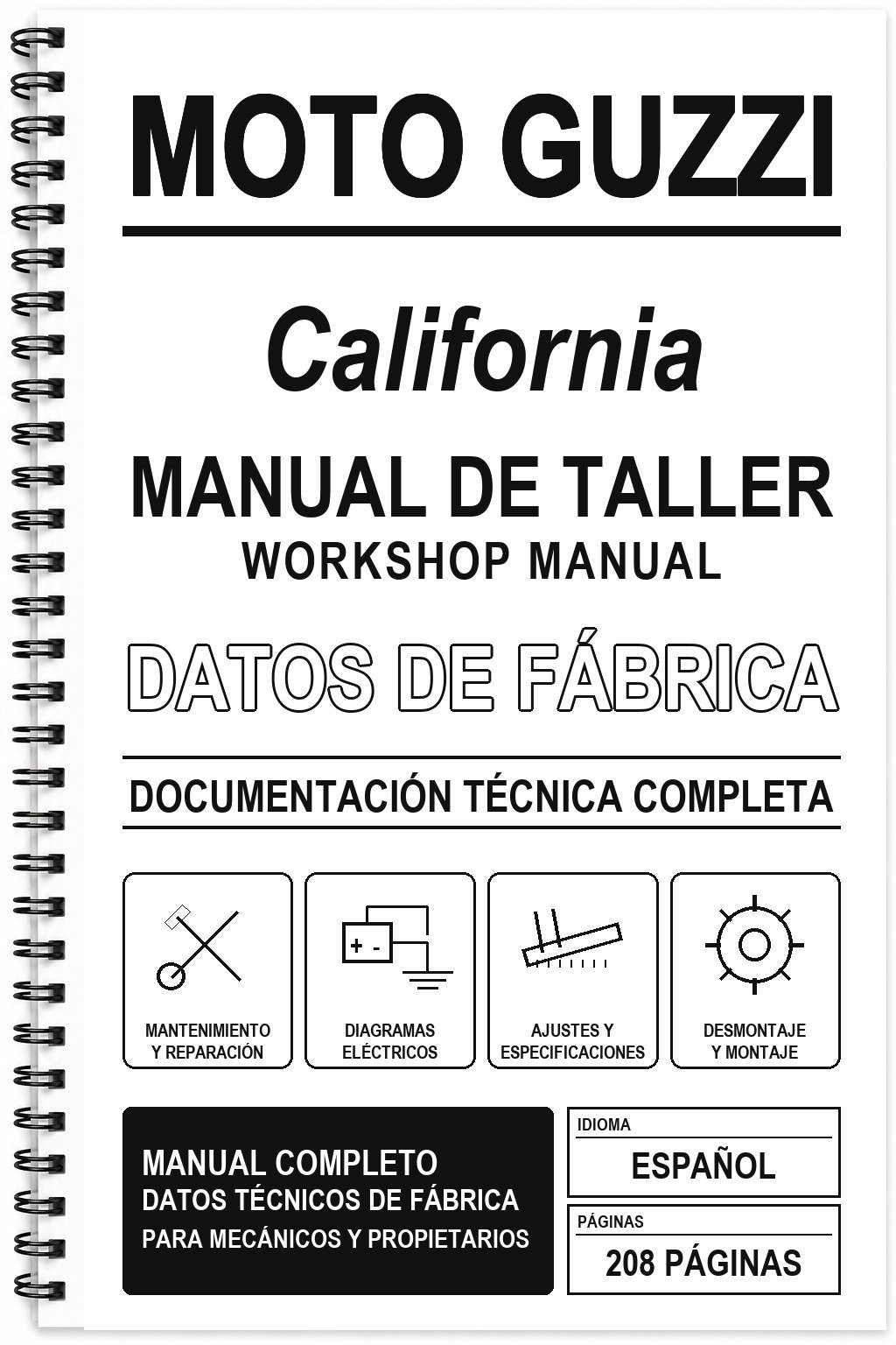 Manual de Taller Moto Guzzi California