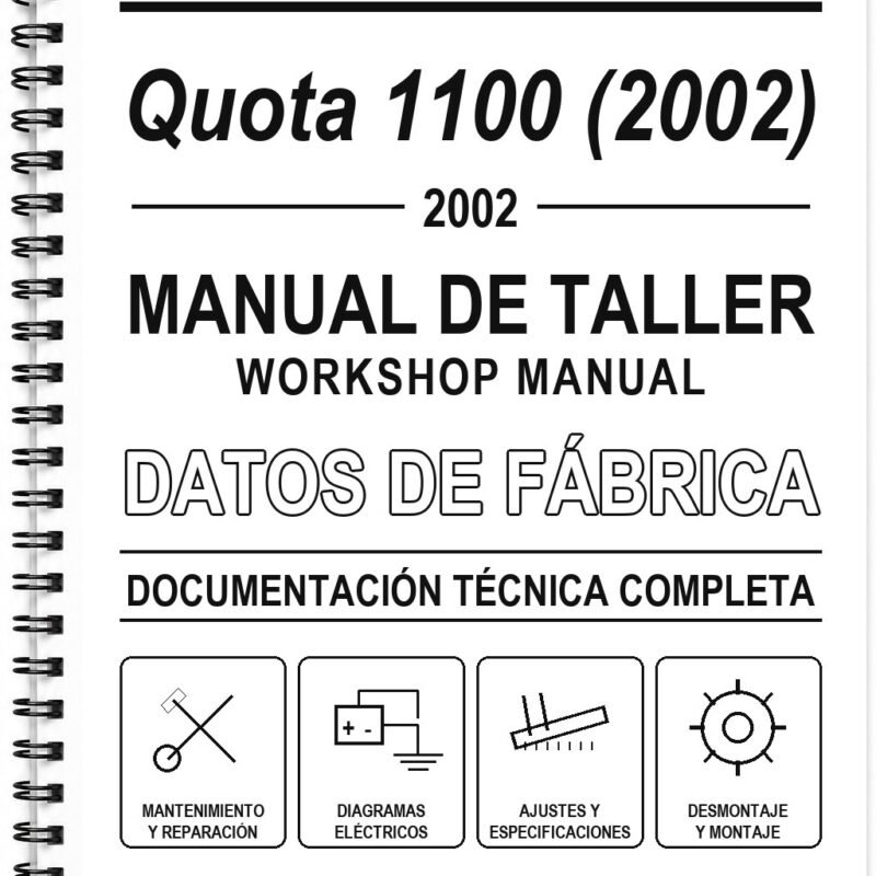 Manual de Taller Moto Guzzi Quota 1100 (2002)