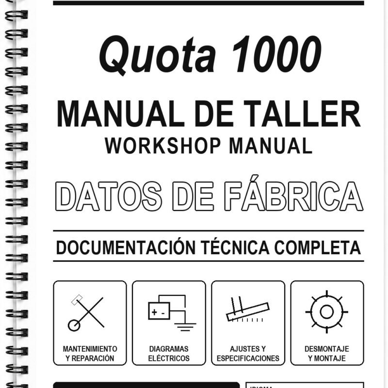 Manual de Taller Moto Guzzi Quota 1000