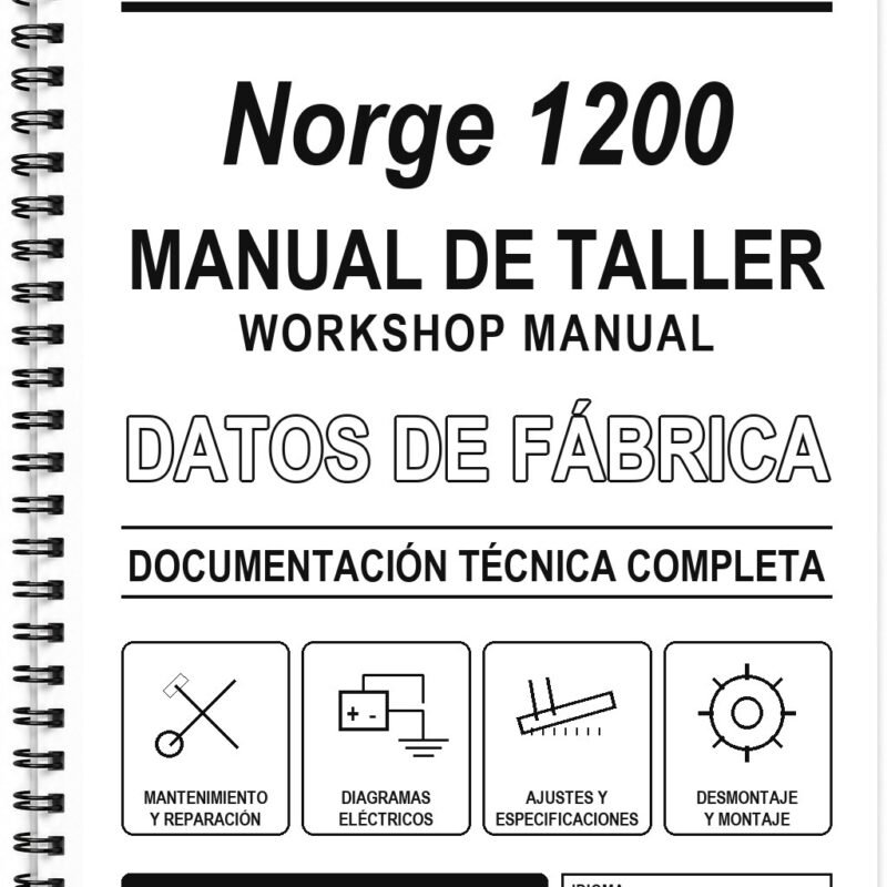 Manual de Taller Moto Guzzi Norge 1200