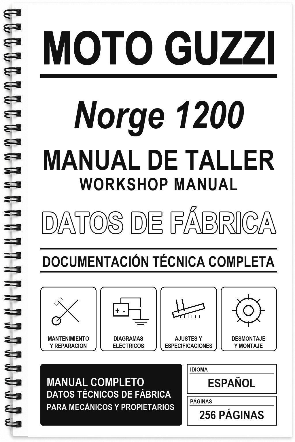 Manual de Taller Moto Guzzi Norge 1200