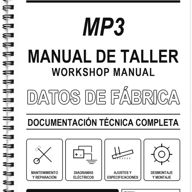 Manual de Taller Piaggio MP3