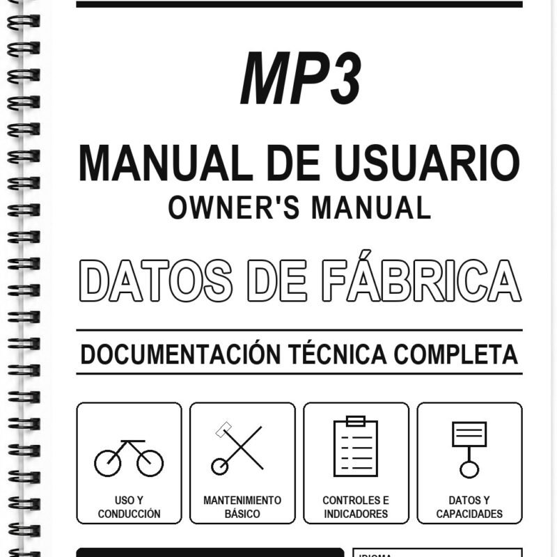 Manual de Usuario Piaggio MP3