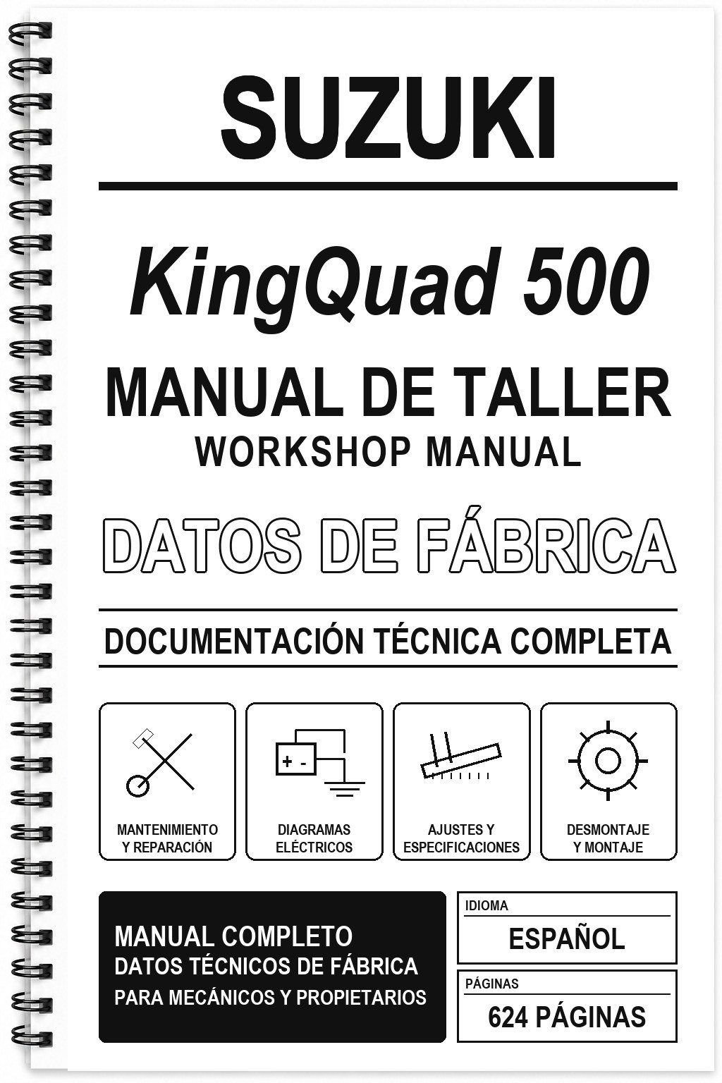 Manual de Taller Suzuki KingQuad 500