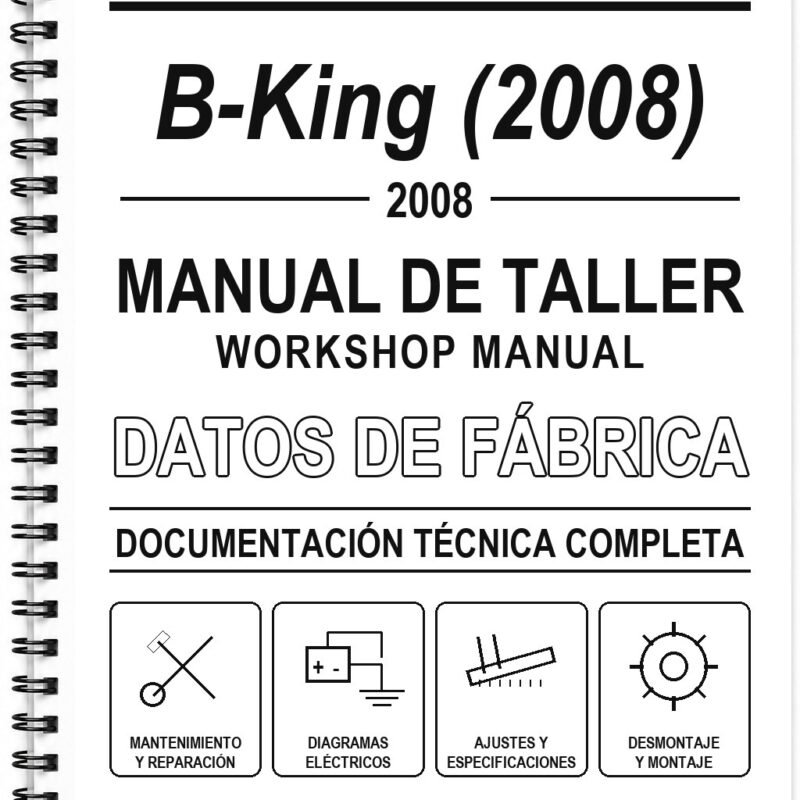 Manual de Taller Suzuki B-King (2008)
