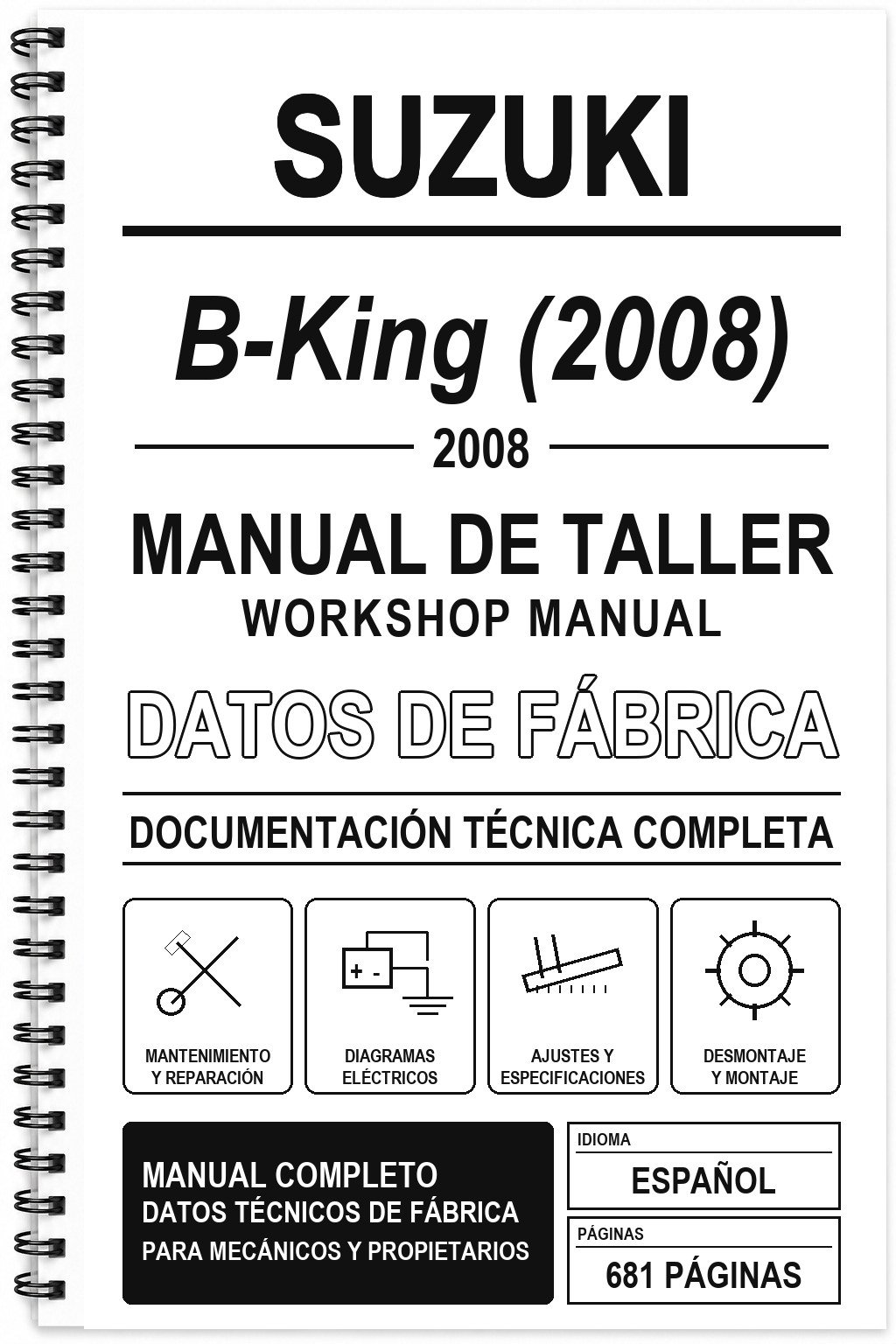 Manual de Taller Suzuki B-King (2008)