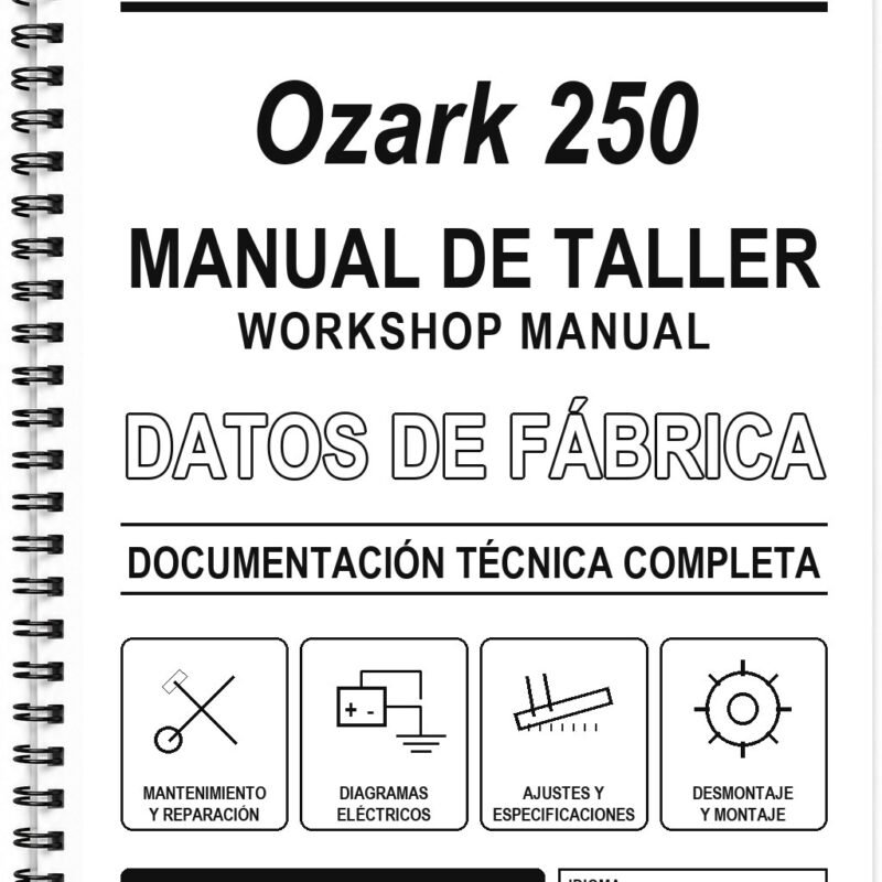 Manual de Taller Suzuki Ozark 250