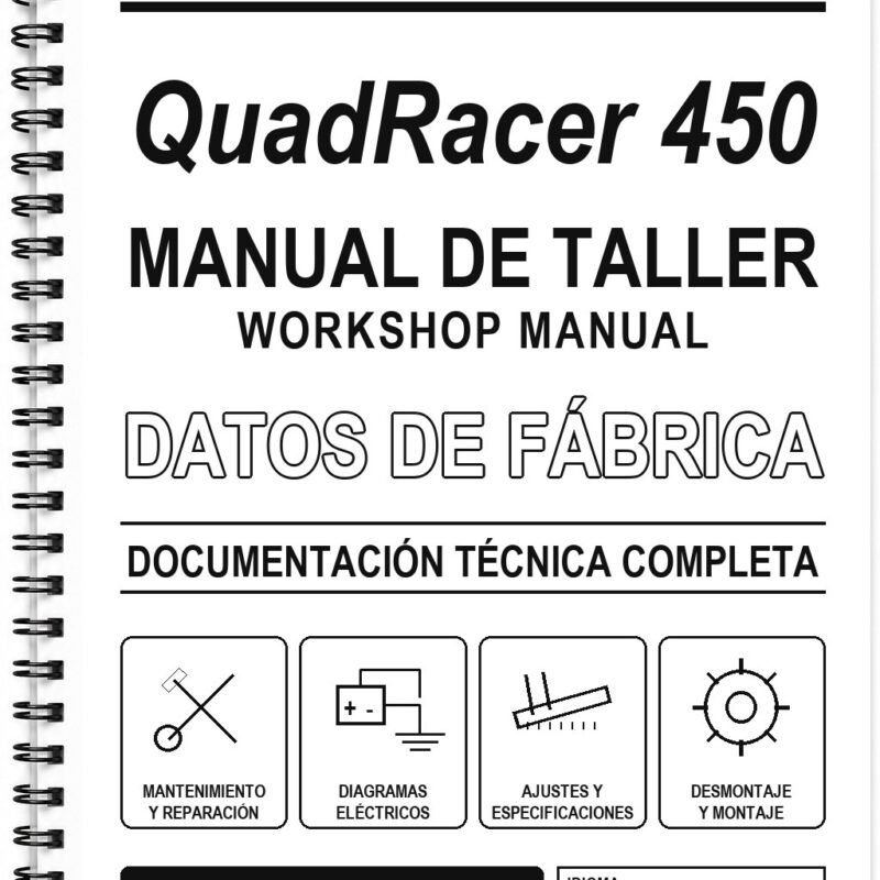 Manual de Taller Suzuki QuadRacer 450