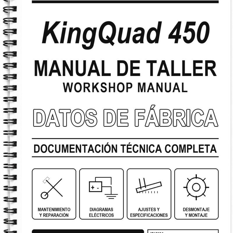 Manual de Taller Suzuki KingQuad 450